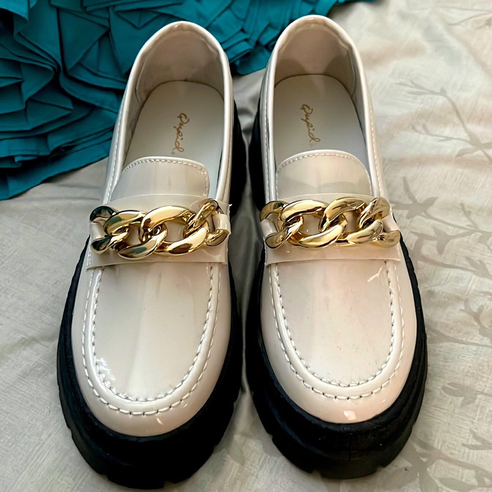 Cute platform loafers
